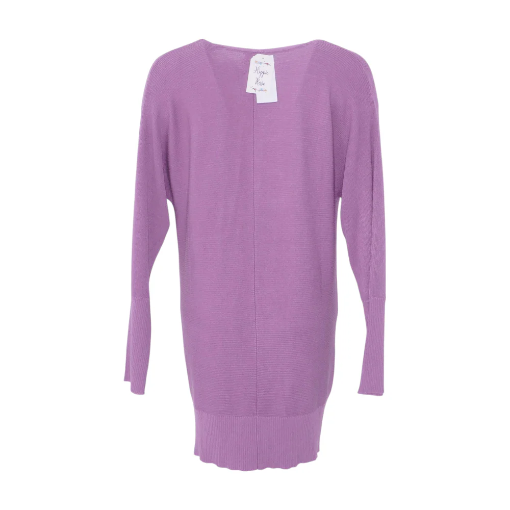 Purple Cardigan Sweater - Image 2