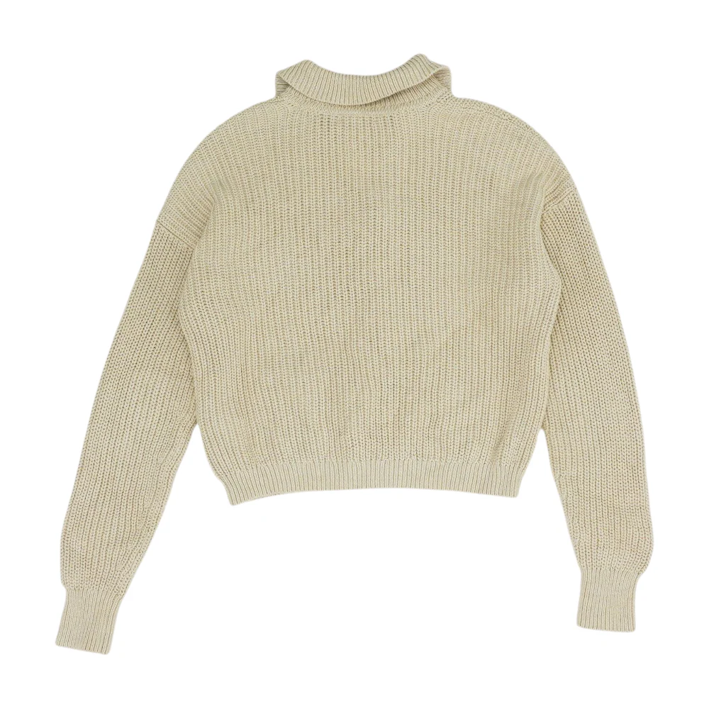 Beige Cardigan Sweater - Image 2