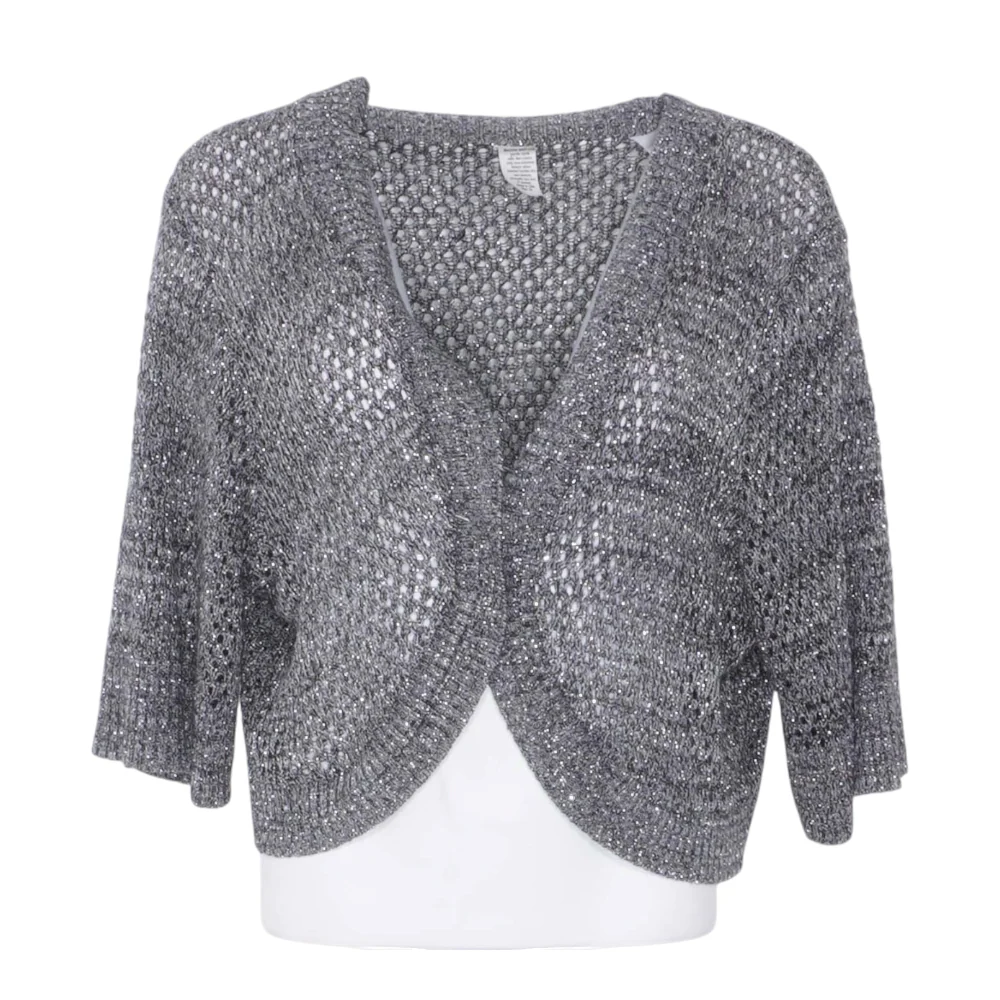 Gray Plus Cardigan