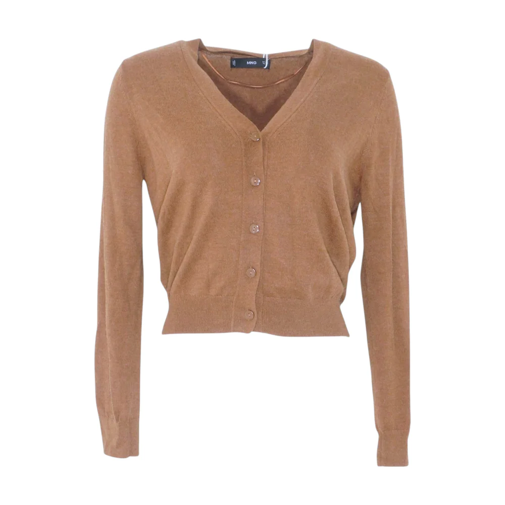 Brown Cardigan Sweater