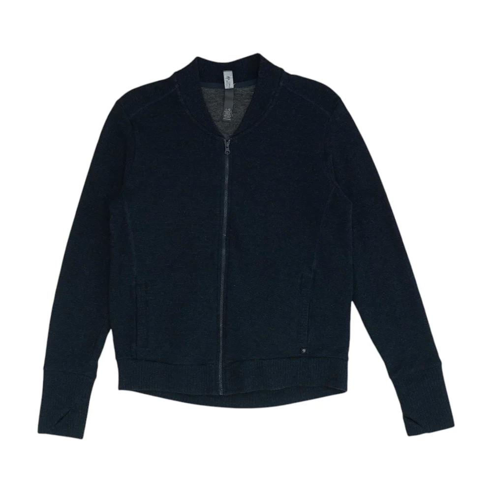 Navy Solid Cardigan Sweater