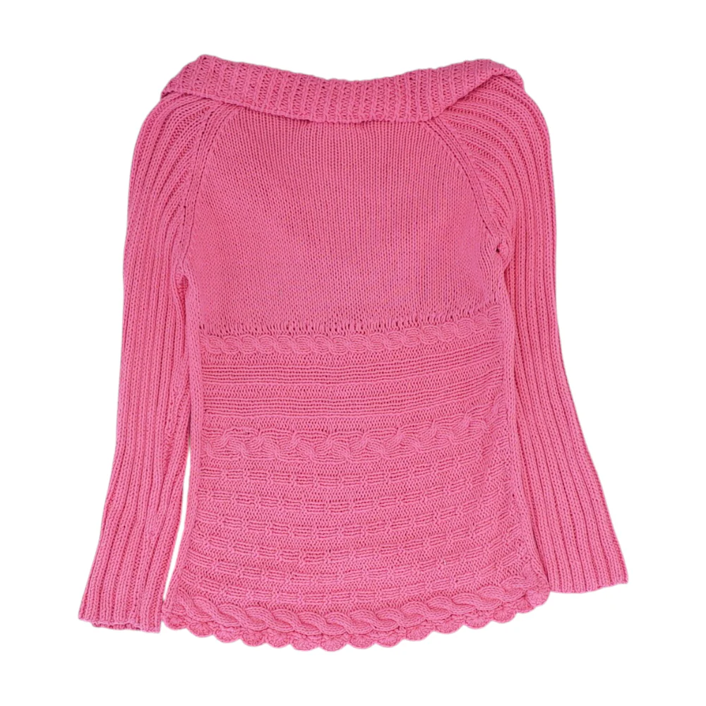 Pink Cardigan Sweater - Image 2