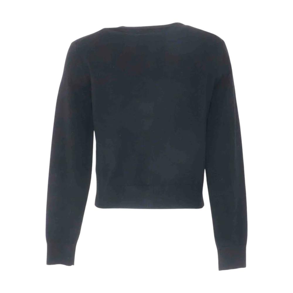 Black Cardigan Sweater - Image 2