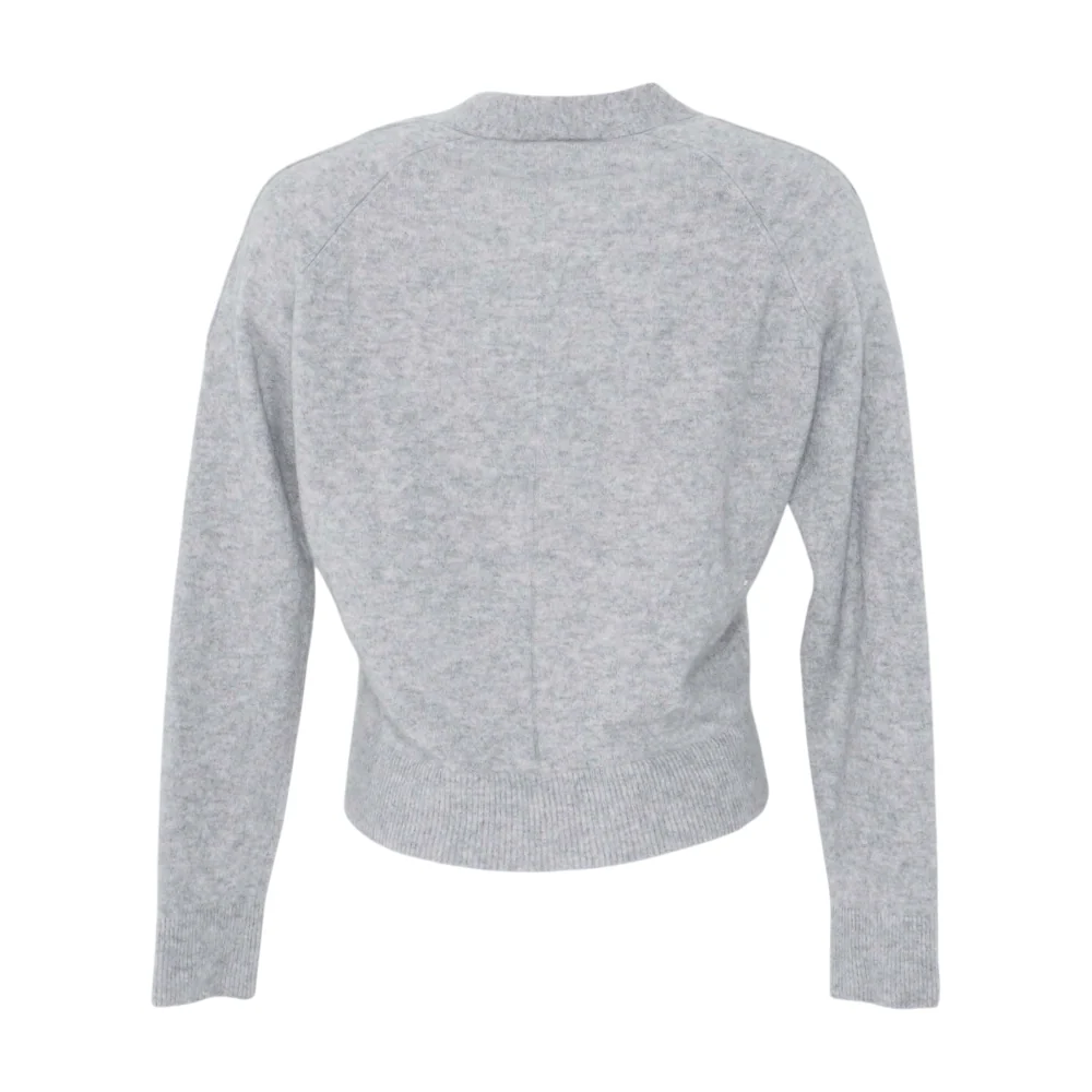 Gray Cardigan Sweater - Image 2