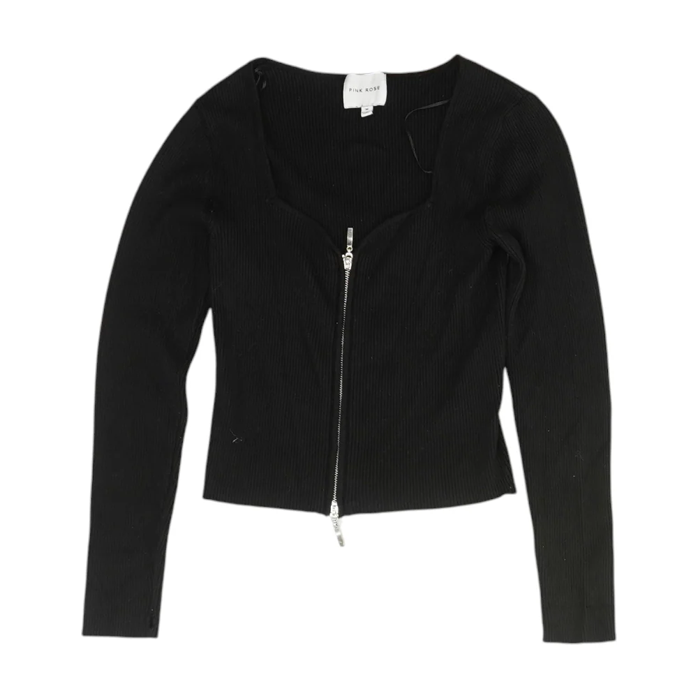 Black Cardigan Sweater