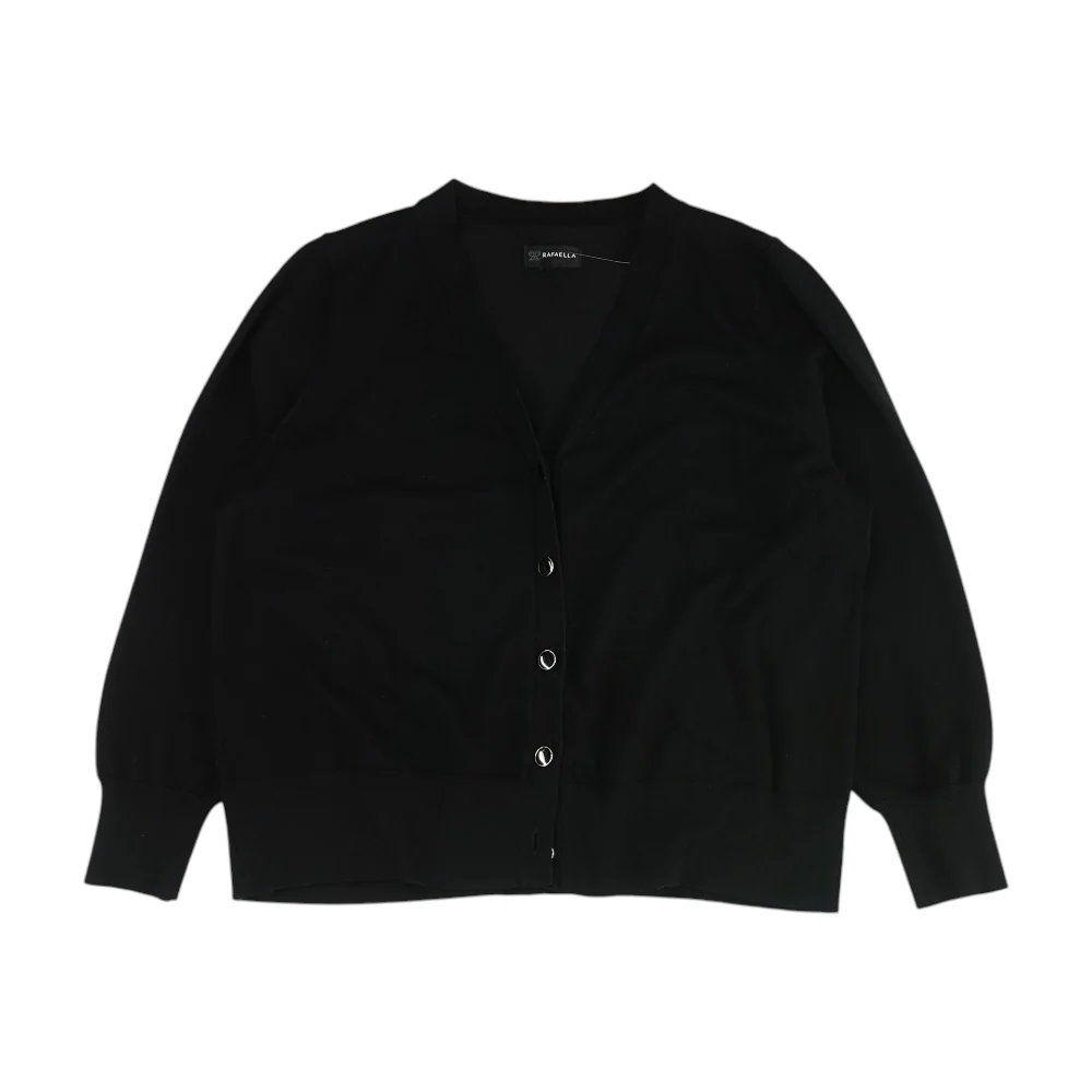 Black Cardigan Sweater