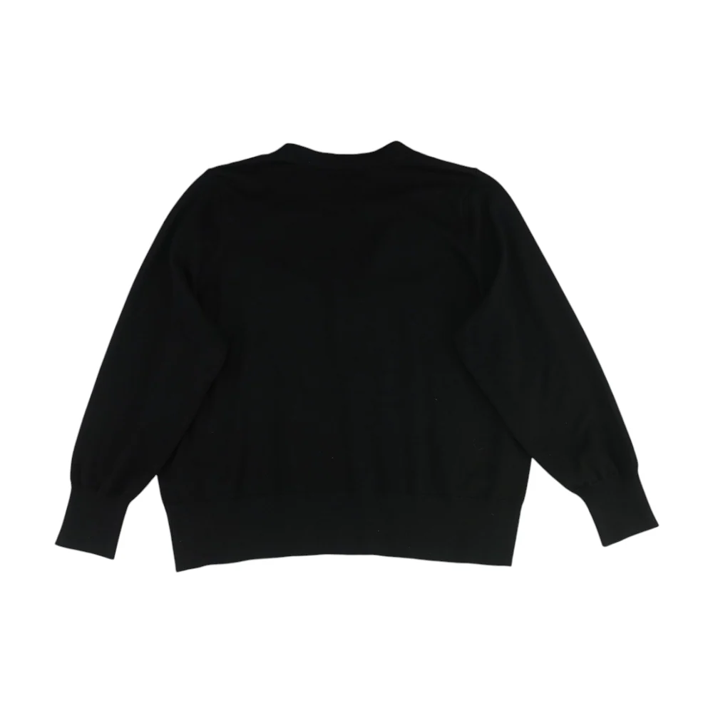 Black Cardigan Sweater - Image 2