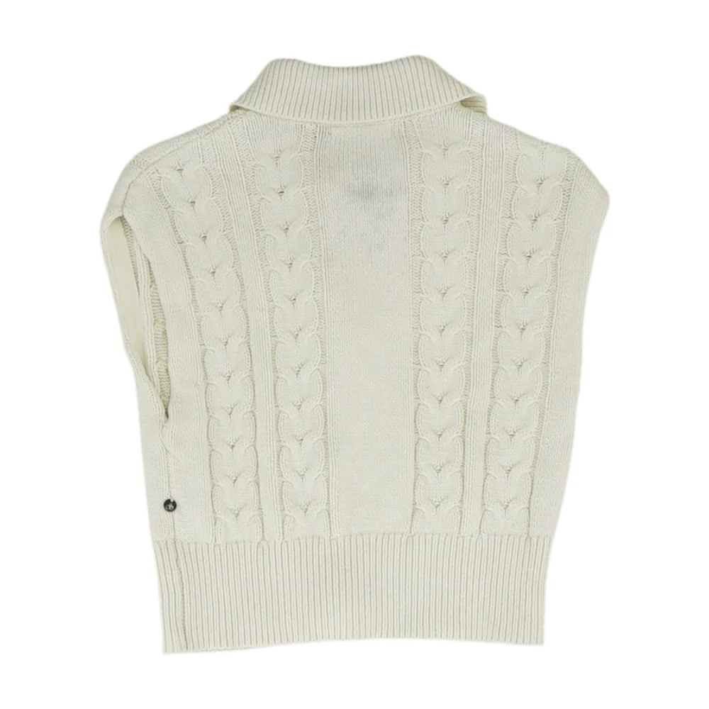 Ivory Cardigan Sweater - Image 2