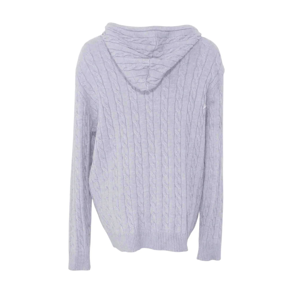 Gray Plus Cardigan Sweater - Image 2