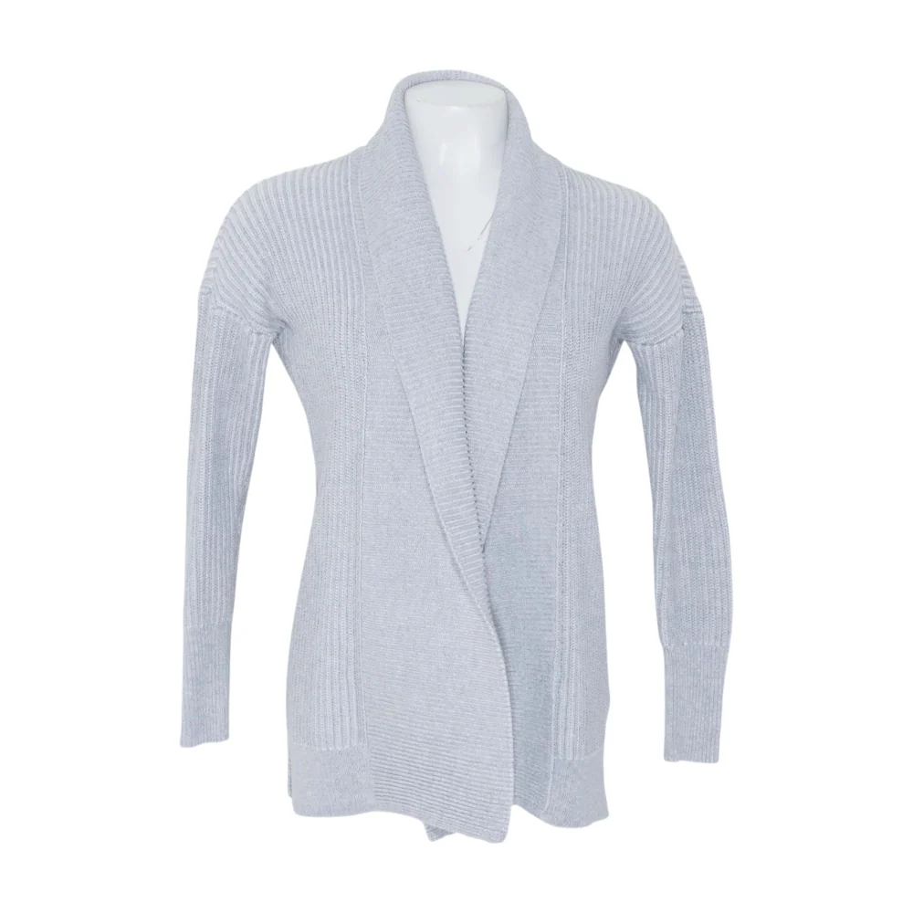 Gray Cardigan Sweater