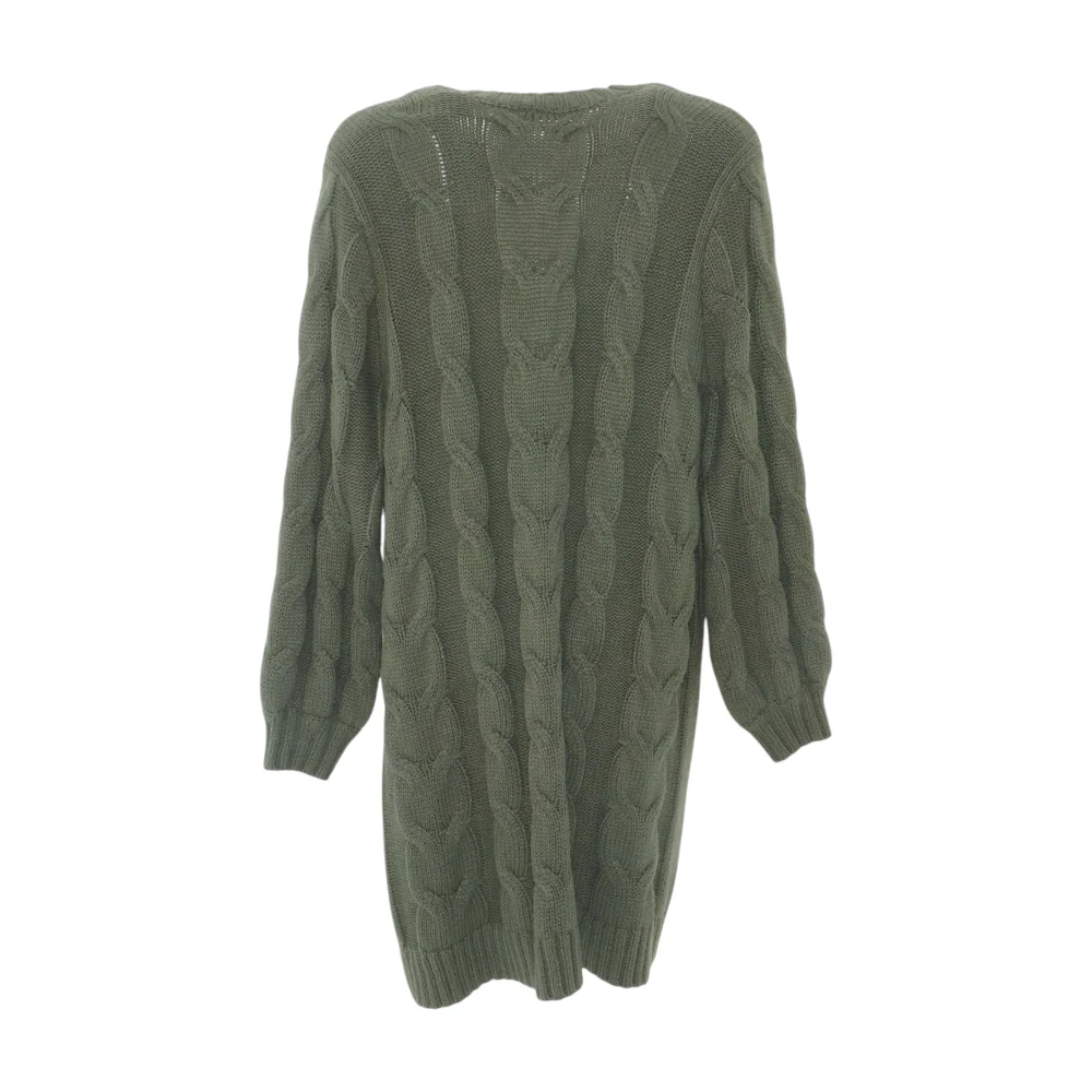 Green Plus Cardigan Sweater - Image 2