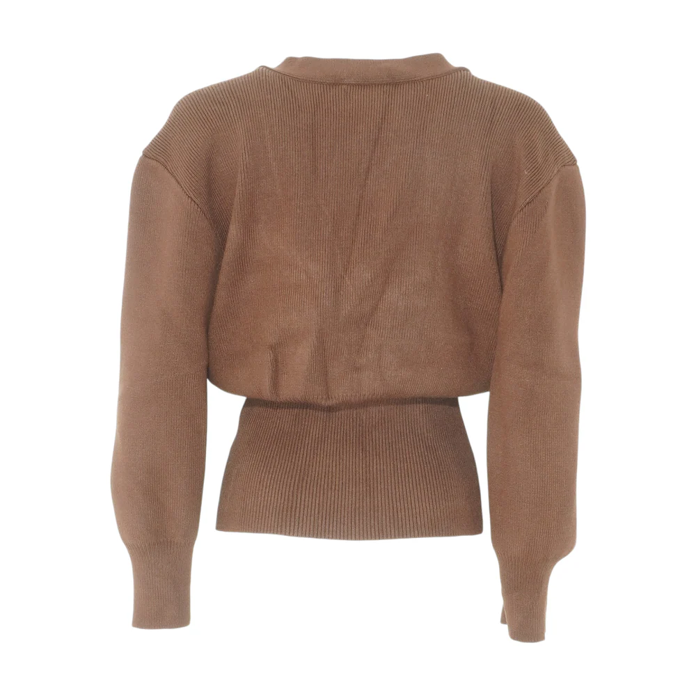 Brown Cardigan Sweater - Image 2