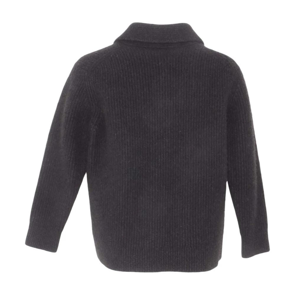 Black Cardigan Sweater - Image 2