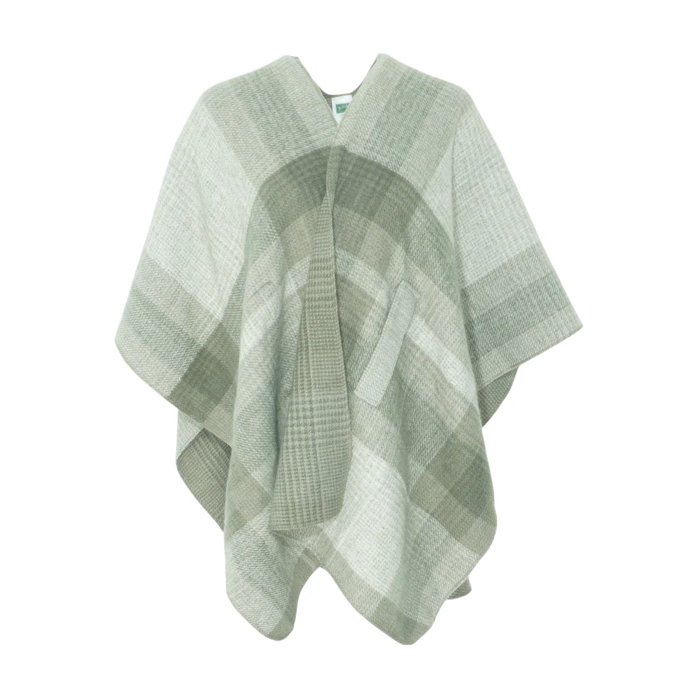 Green Plaid Cardigan Sweater