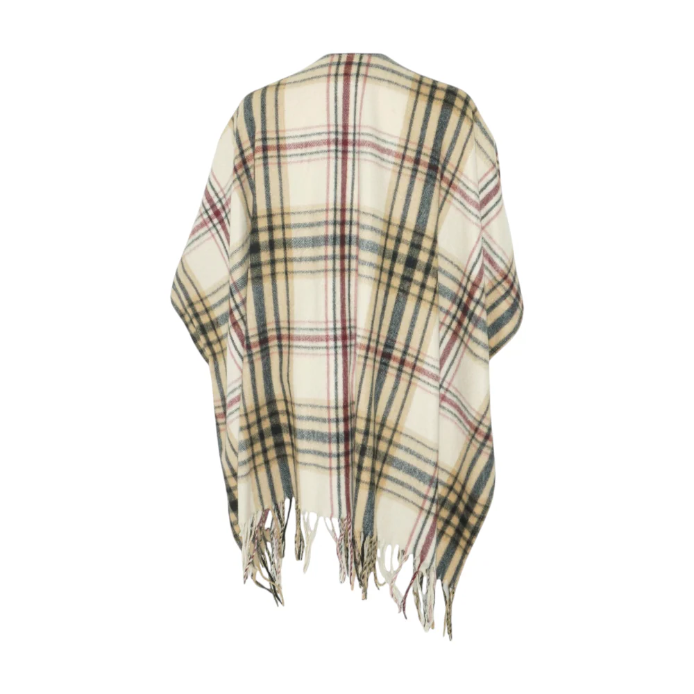 Brown Plaid Cardigan Sweater - Image 2