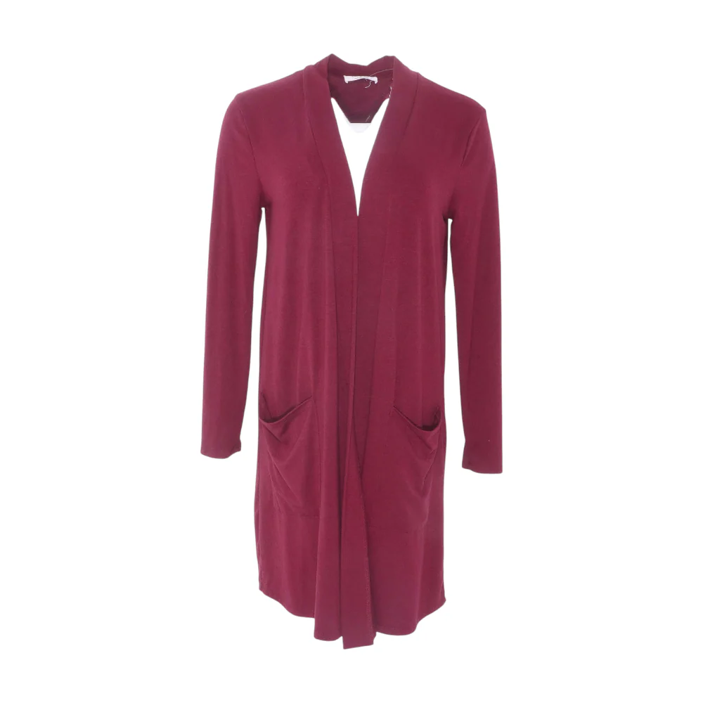 Maroon Cardigan