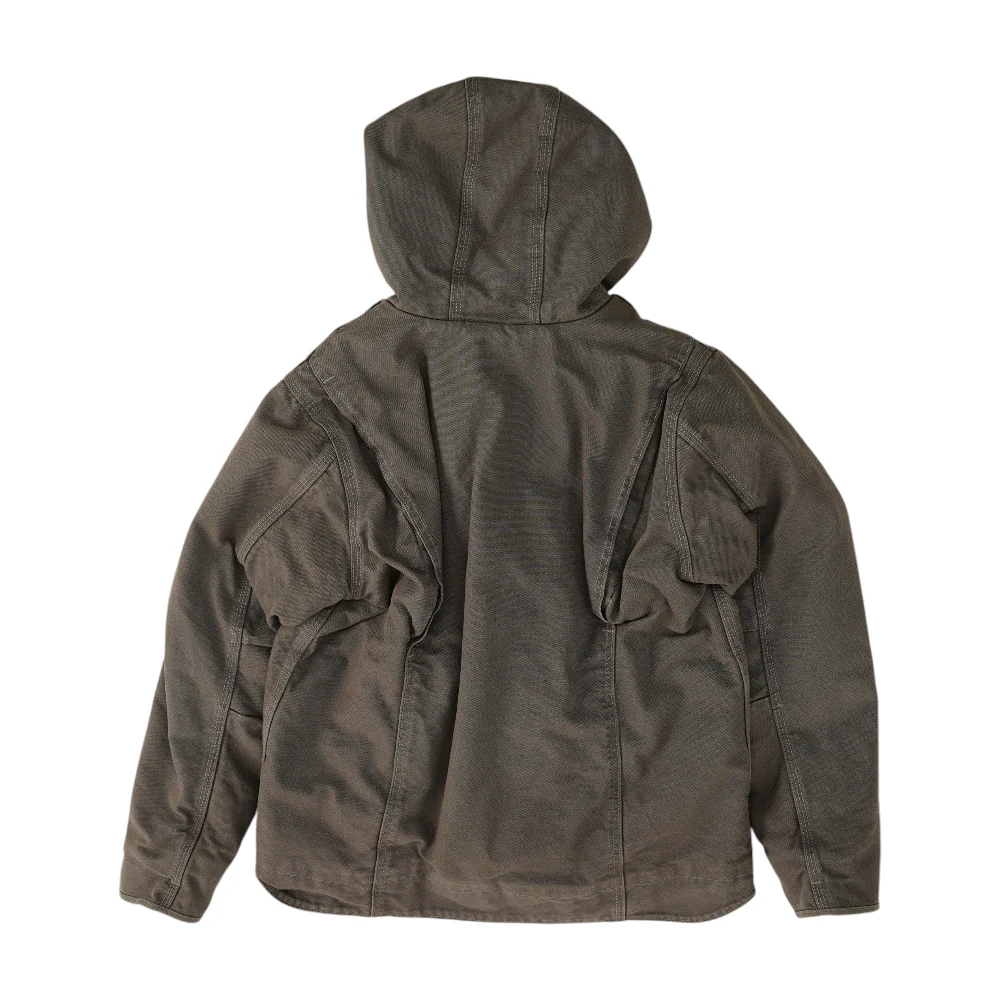 Charcoal Solid Jacket - Image 2