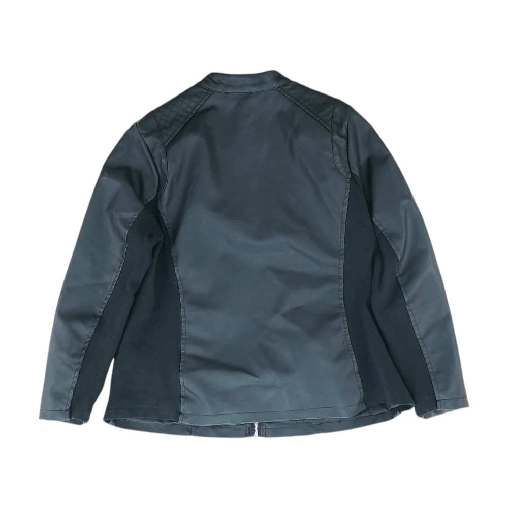 Black Plus Solid Jacket - Image 2