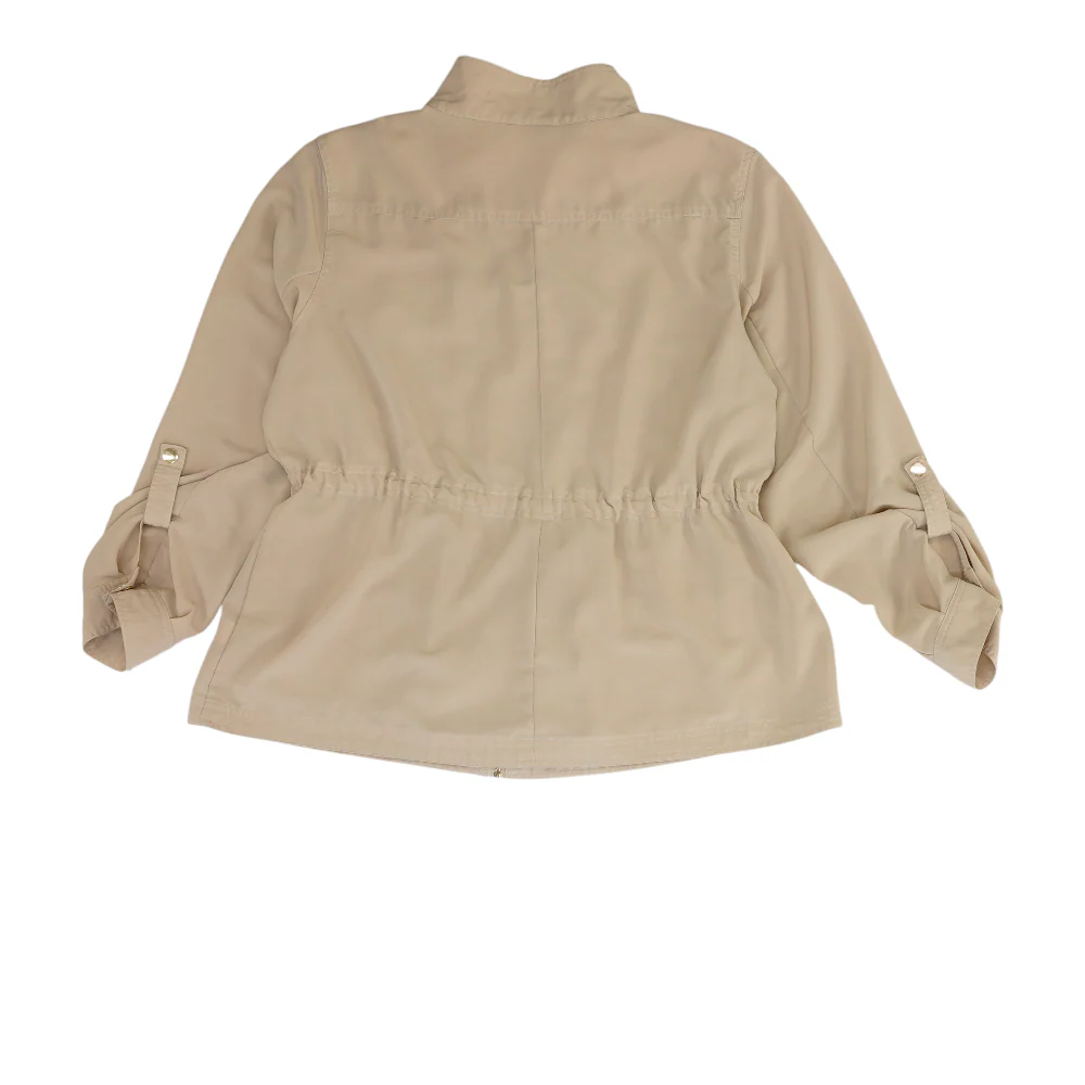 Tan Solid Jacket - Image 2