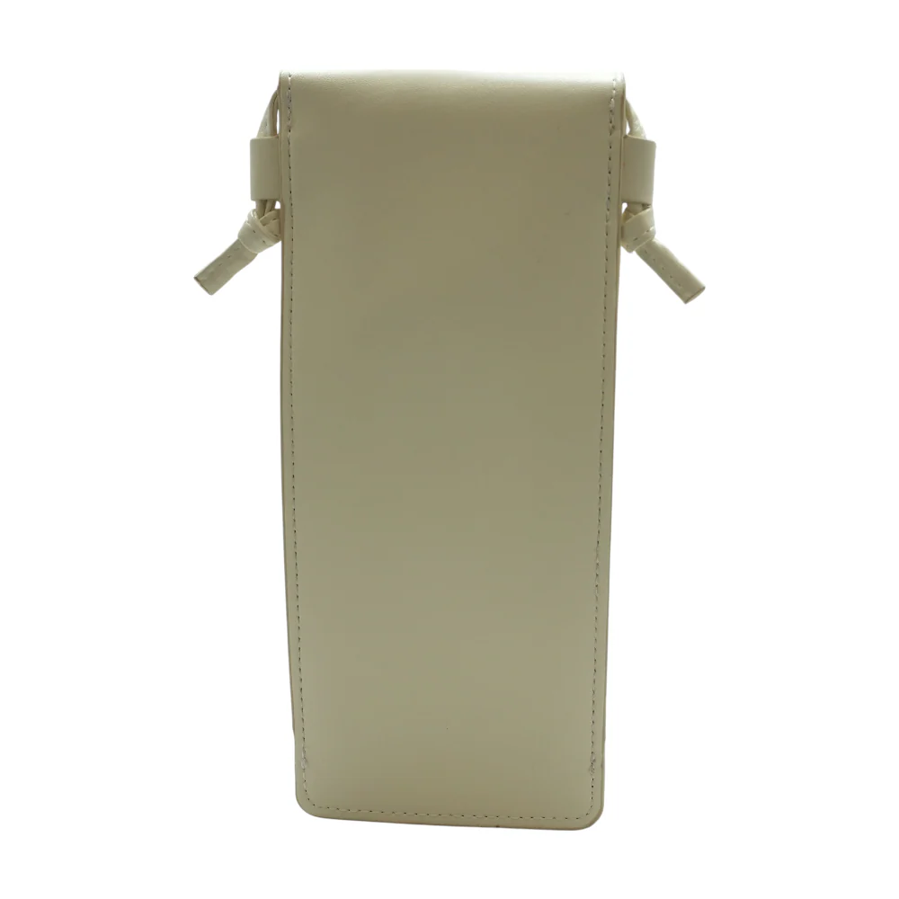 White Leather Phone Holder - Image 2