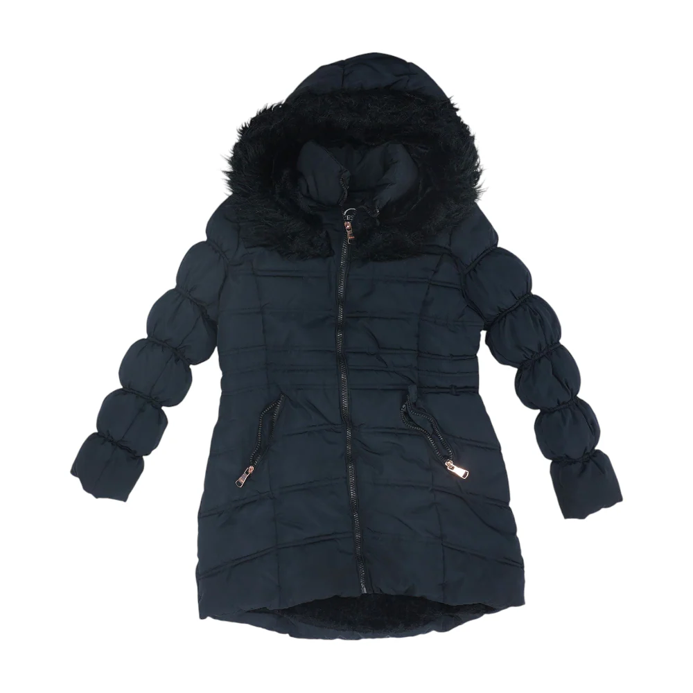 Black Solid Coat