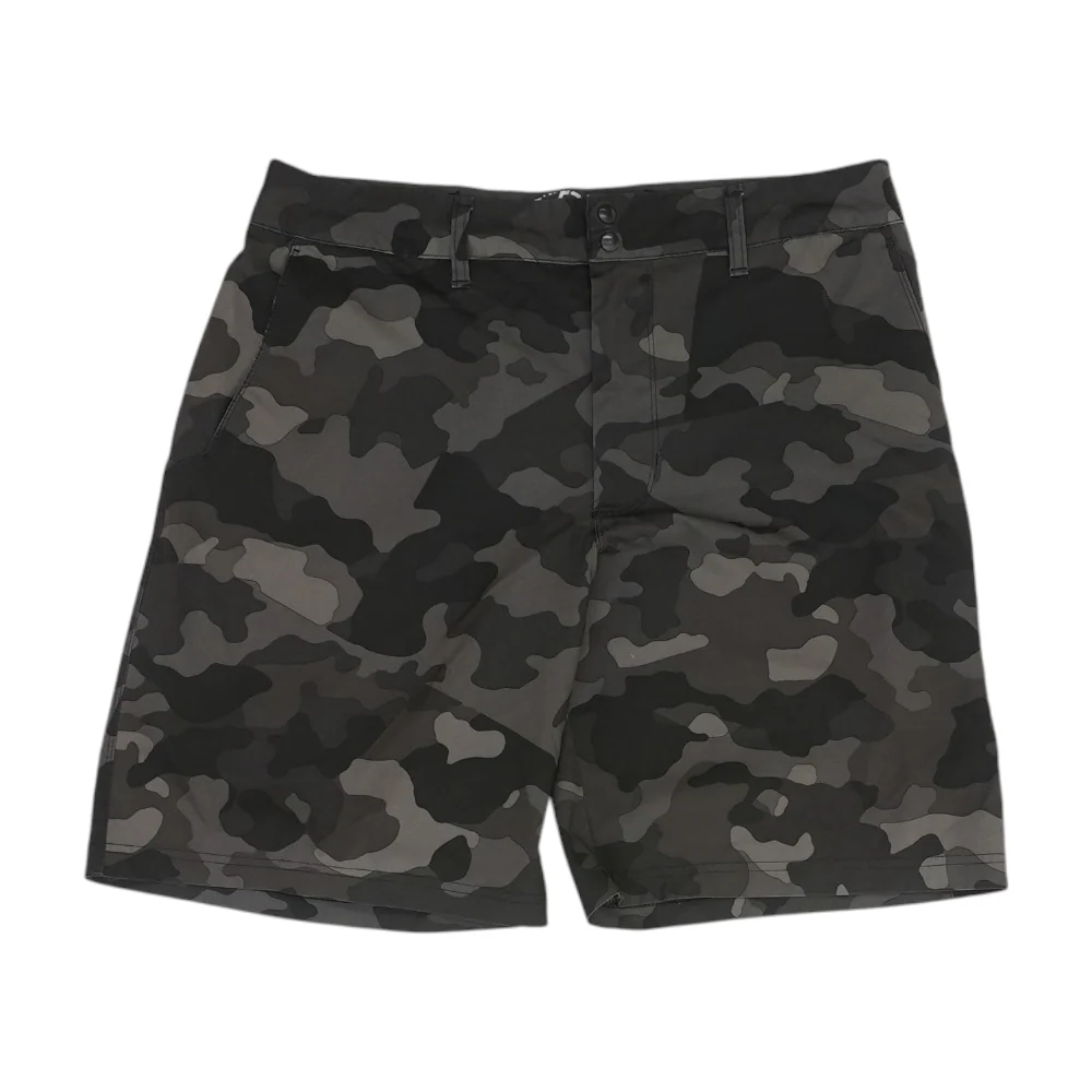 Gray Camo Active Shorts