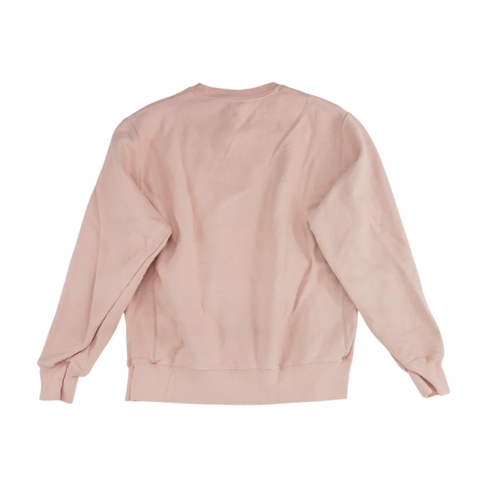 Pink Solid Sweatshirt Pullover - Image 2