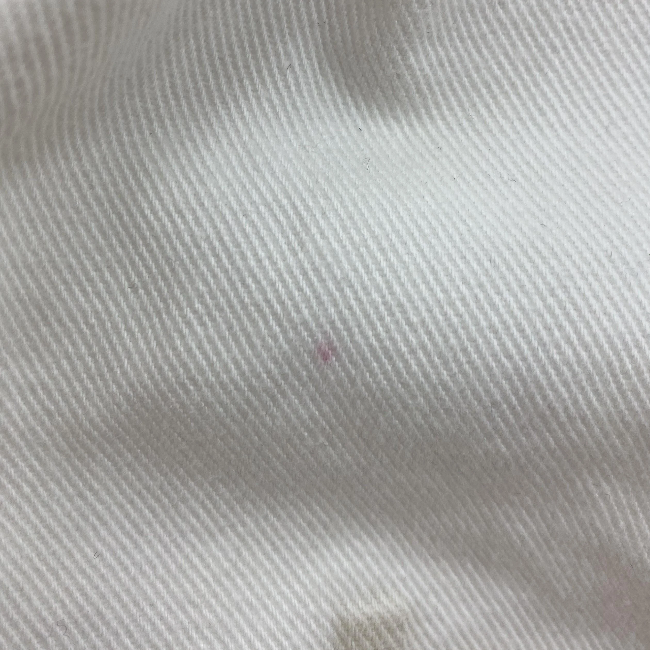 Spring 2021 White Embossed Interlocking CC & Camellia Accent Denim Jacket - Image 7