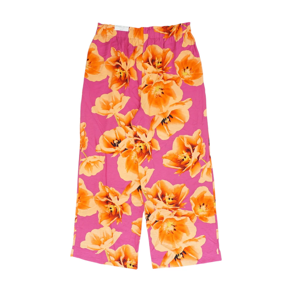 Orange Floral Pants - Image 2