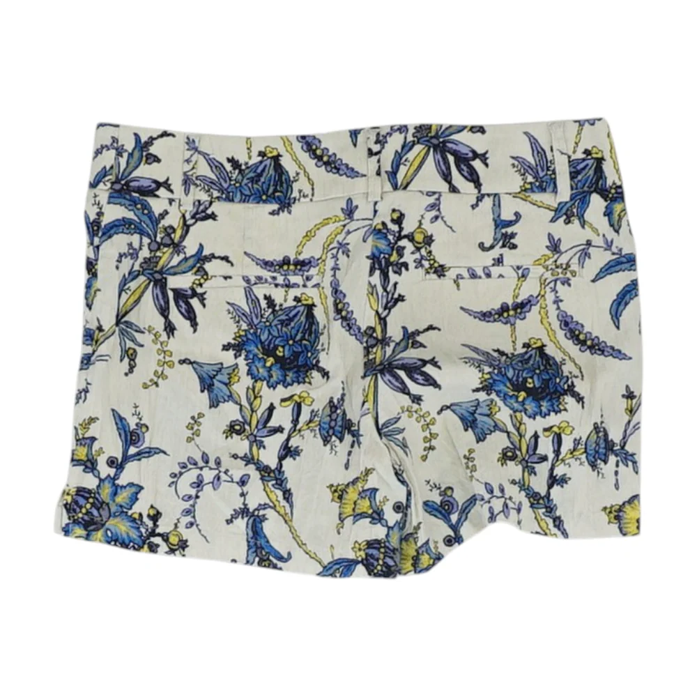 Beige Graphic Chino Shorts - Image 2