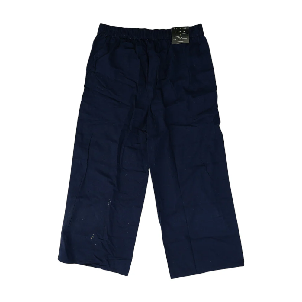 Navy Wide Leg Pants - Image 2