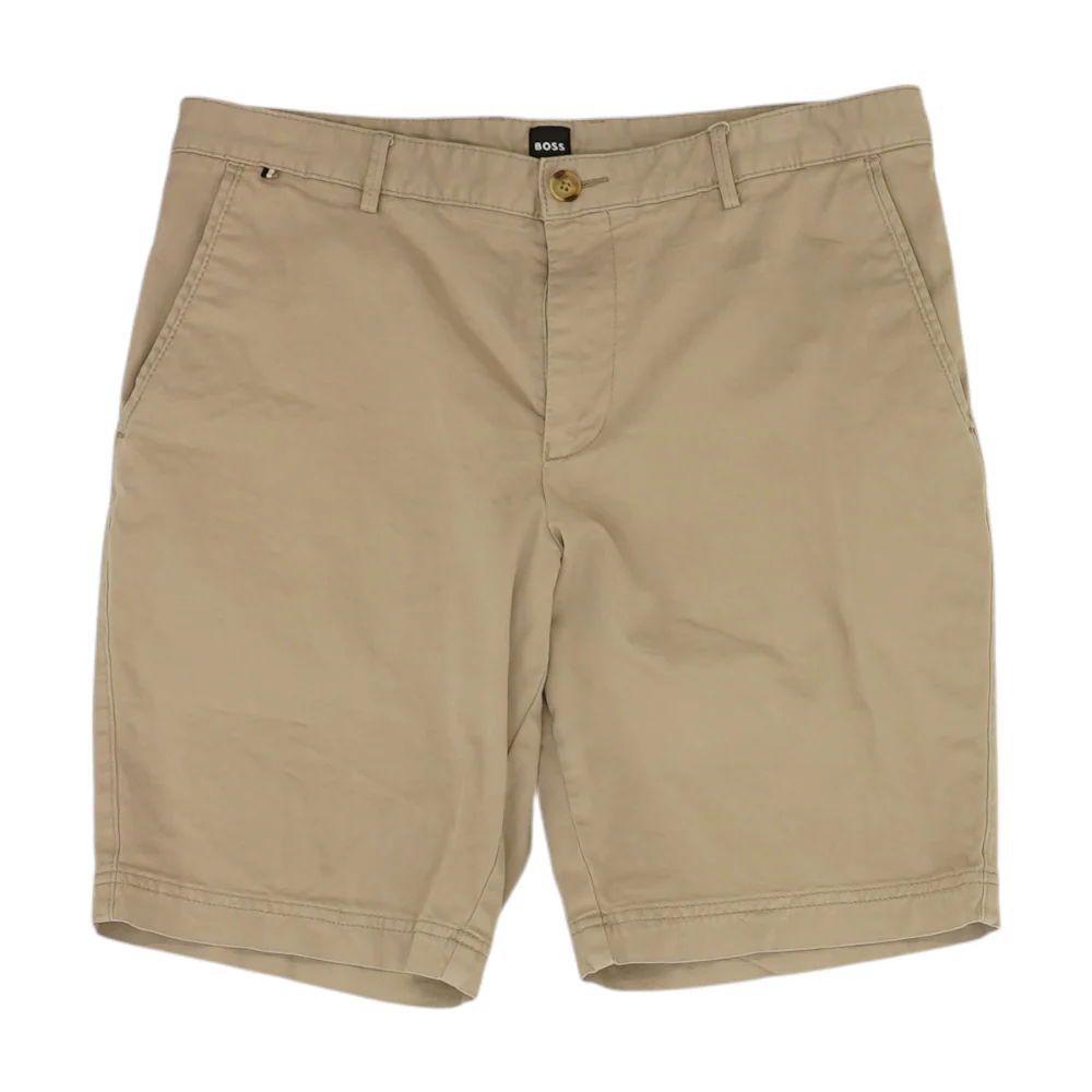Beige Chino Shorts