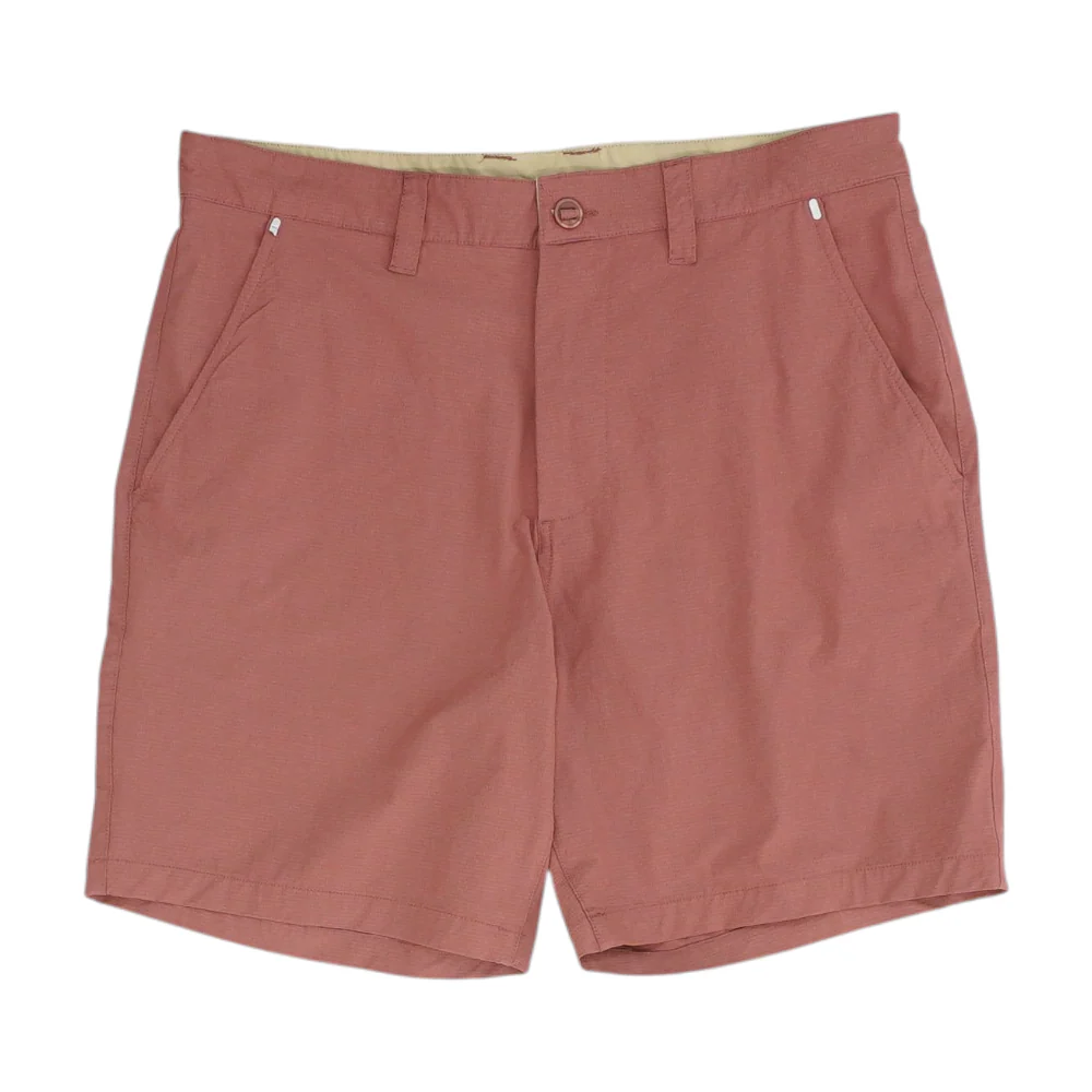 Red Chino Shorts