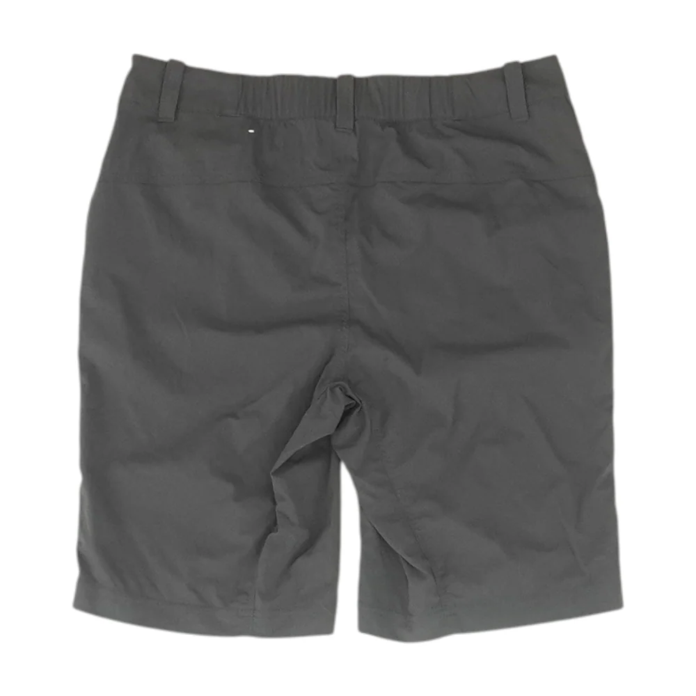 Gray Solid Chino Shorts - Image 2