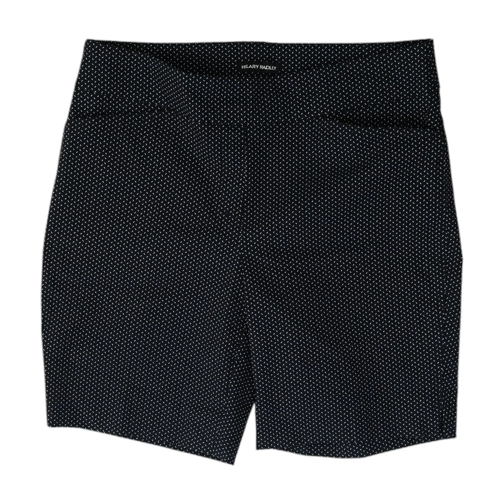 Navy Print Chino Shorts
