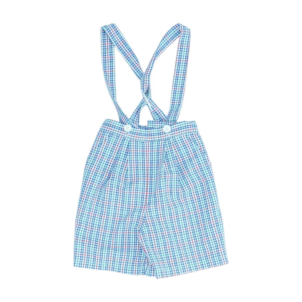 Multi Check Chino Shorts