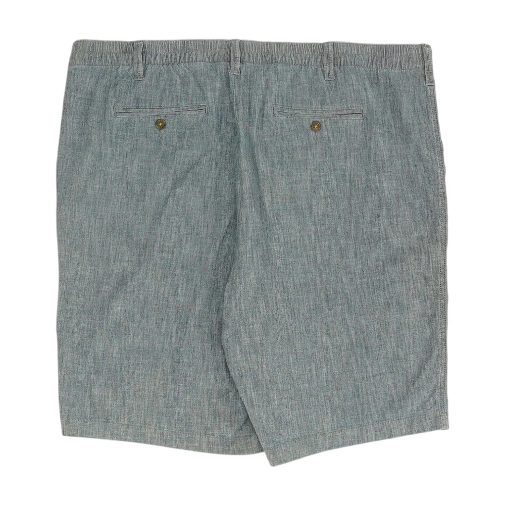 Blue Plus Solid Chino Shorts - Image 2