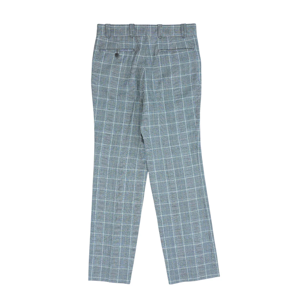 Brown Houndstooth Regular Pants - Image 2