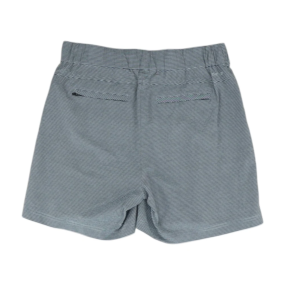 Blue Striped Chino Shorts - Image 2