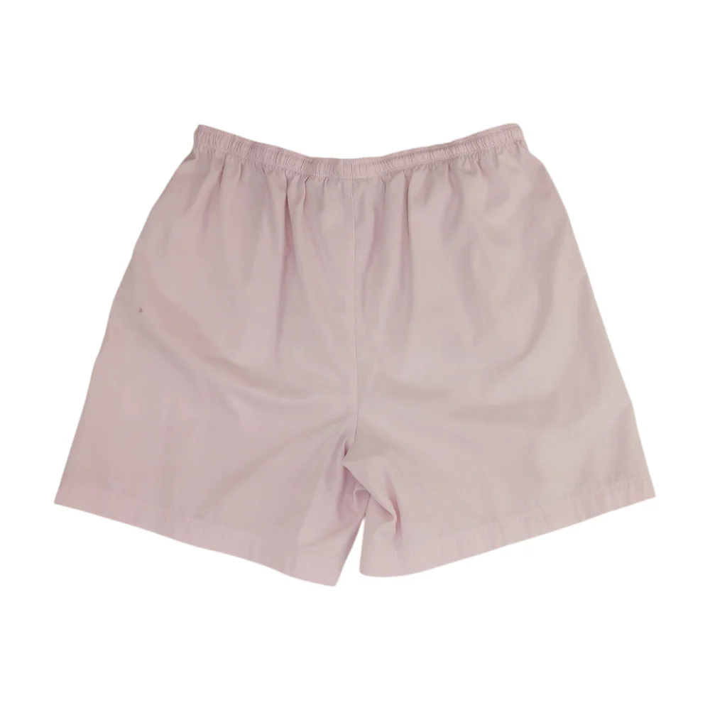 Vintage Pink Solid Chino Shorts - Image 2