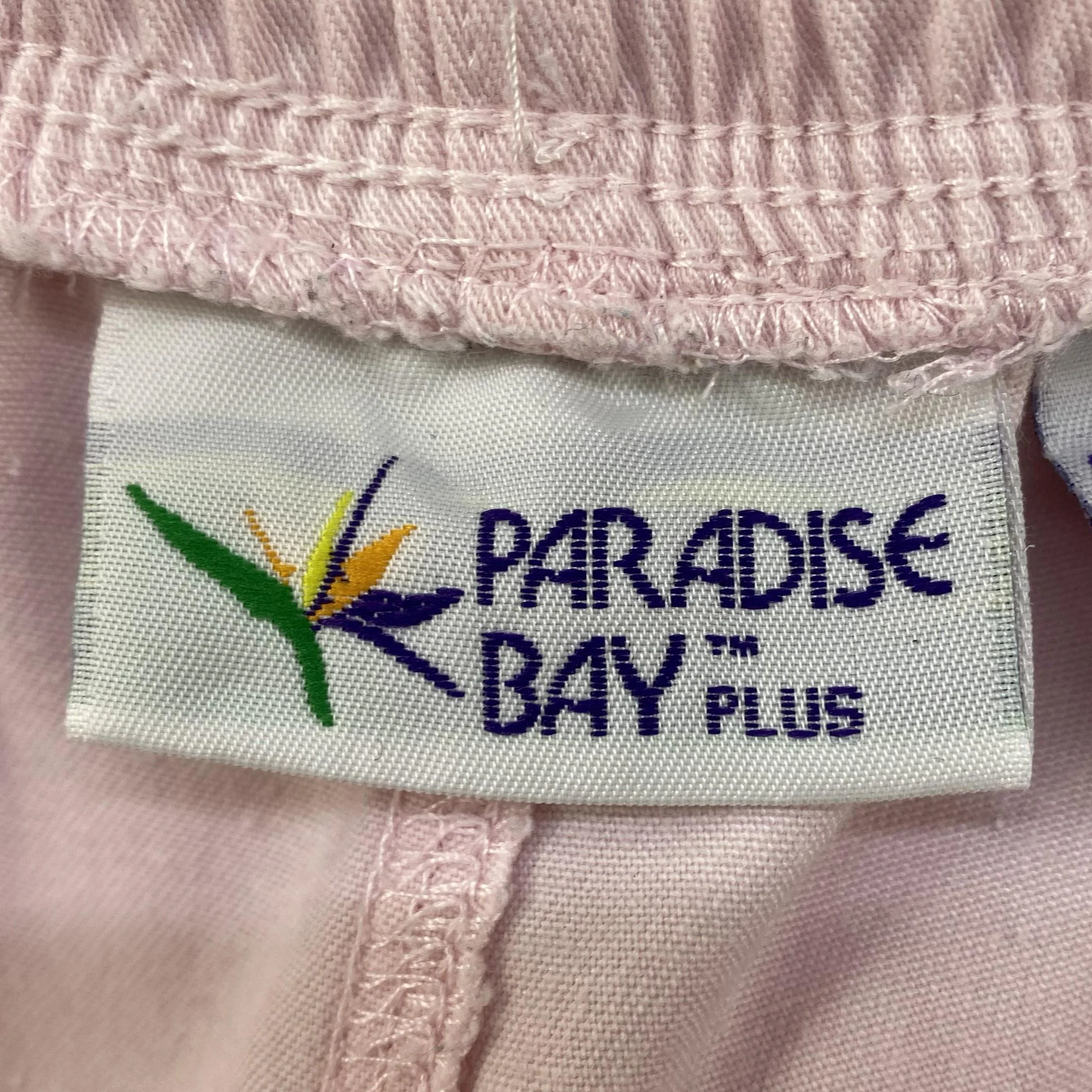 Vintage Pink Solid Chino Shorts - Image 3