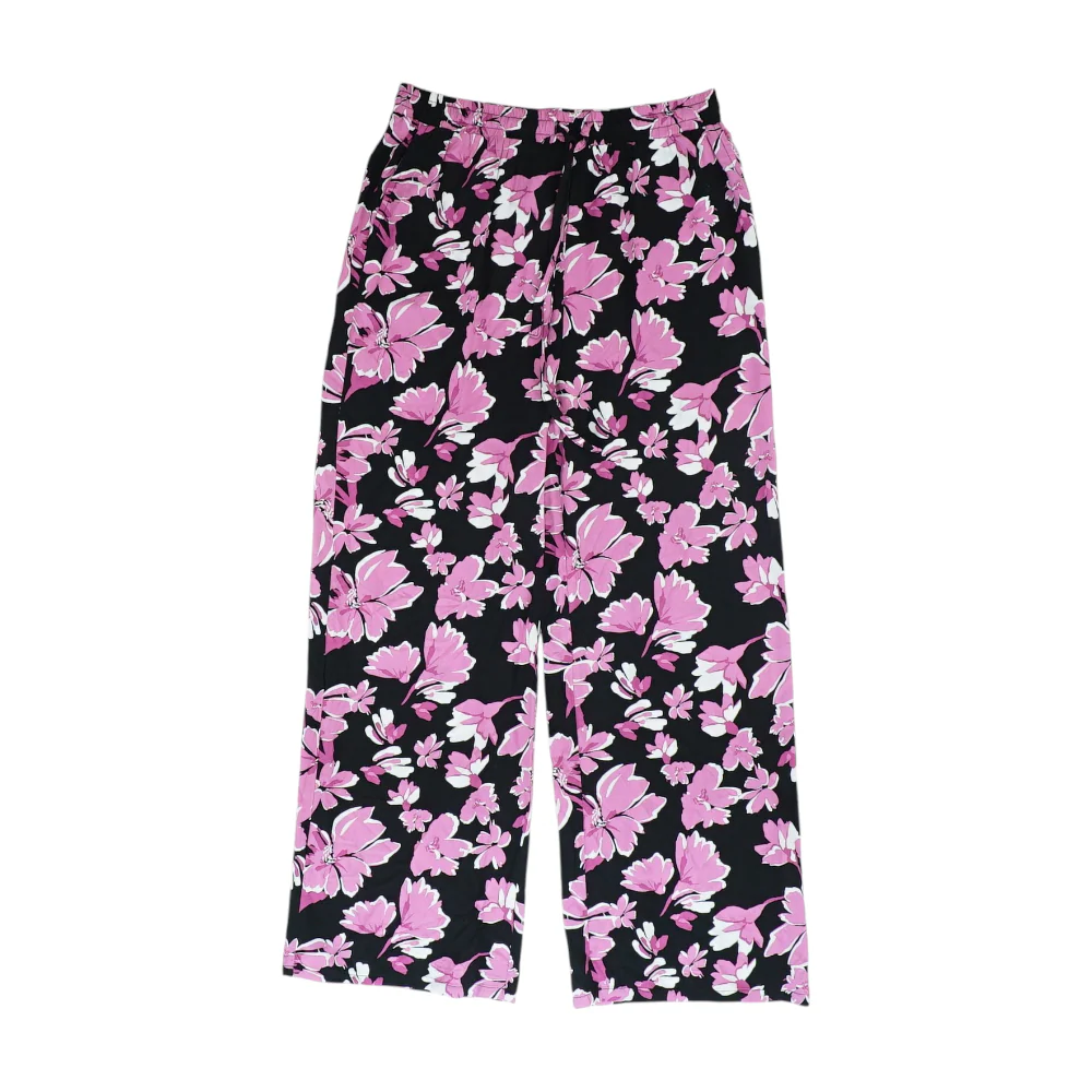 Purple Floral Pants