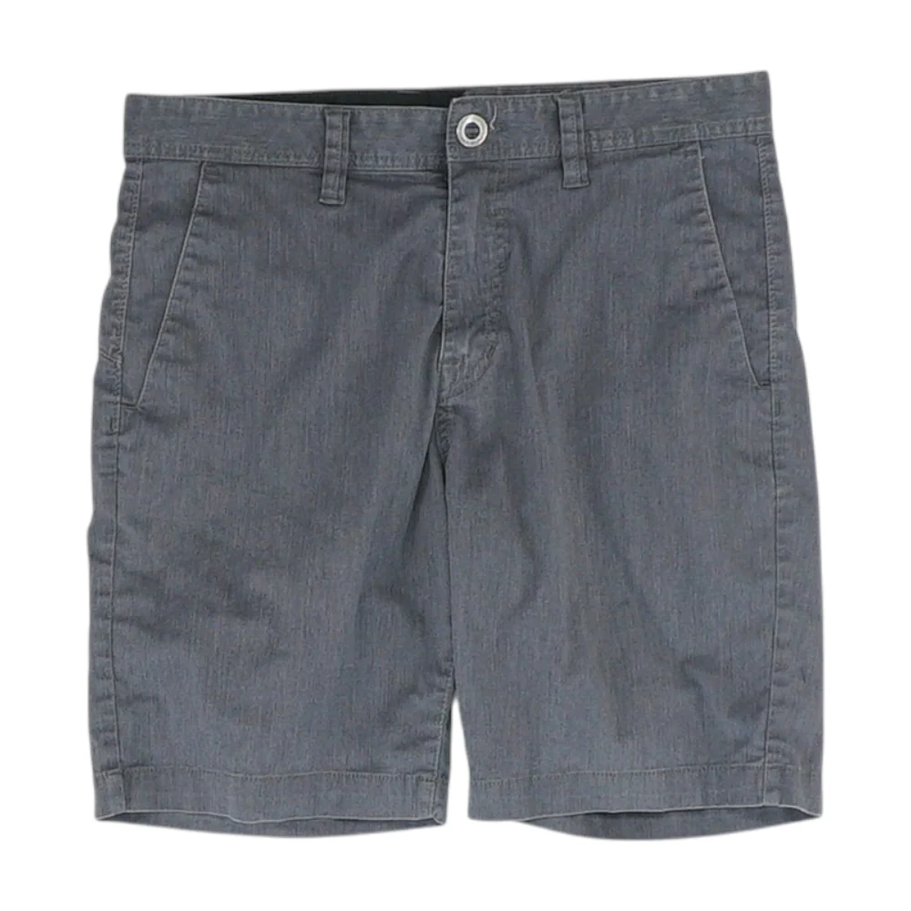 Gray Paisley Chino Shorts