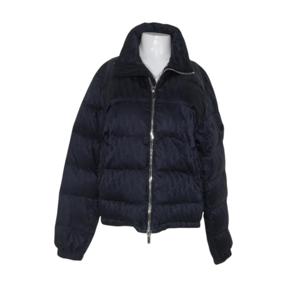 Black Oblique Down Jacket