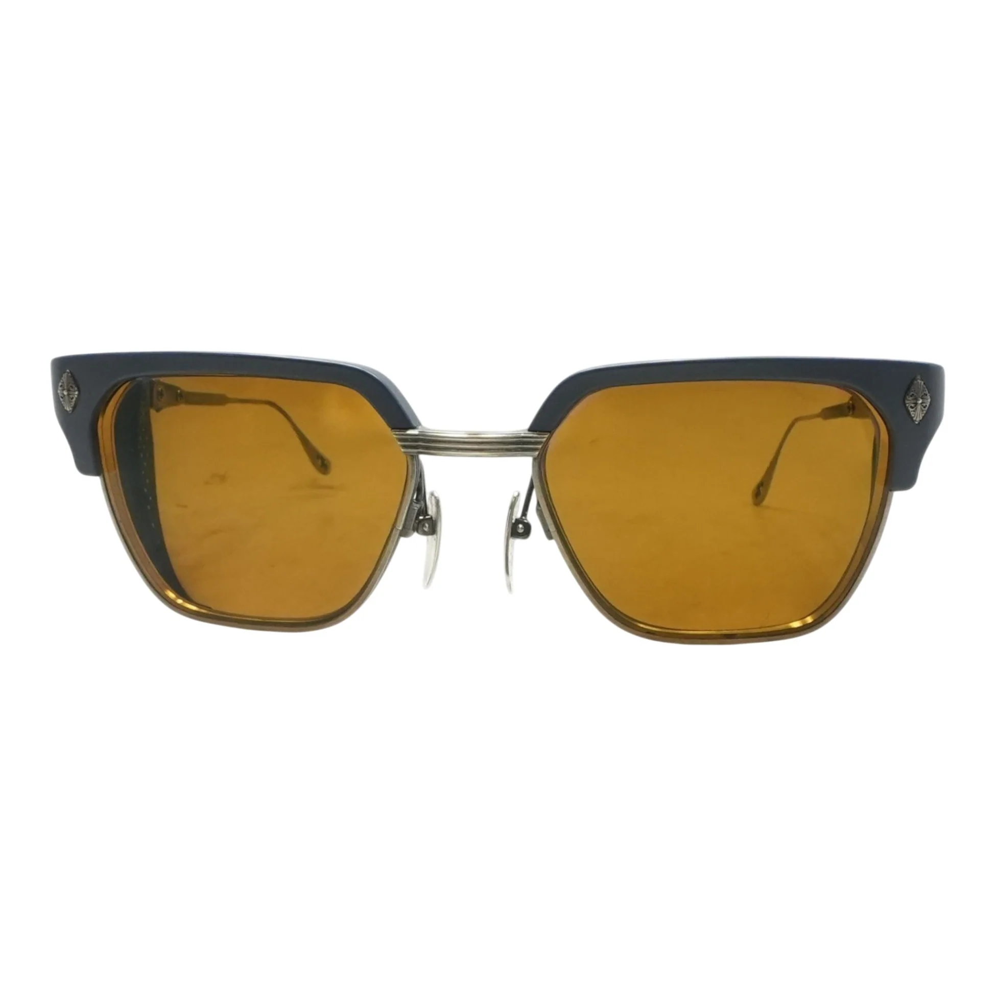 Gunmetal LGMA Square Unknown Prescription Sunglasses - Image 2