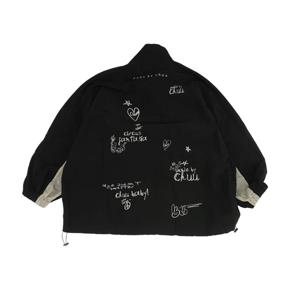 Black Solid Active Jacket - Image 2