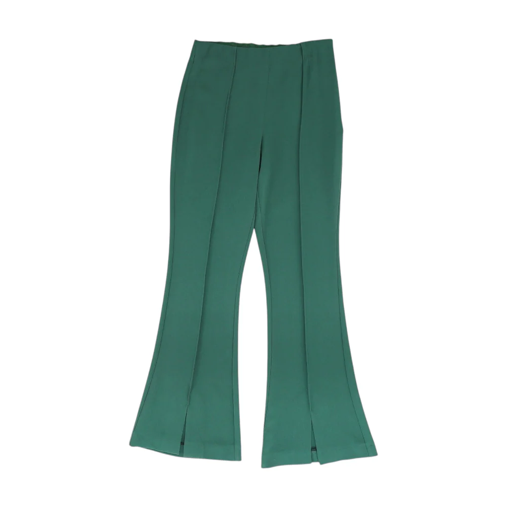 Green Bootcut Pants