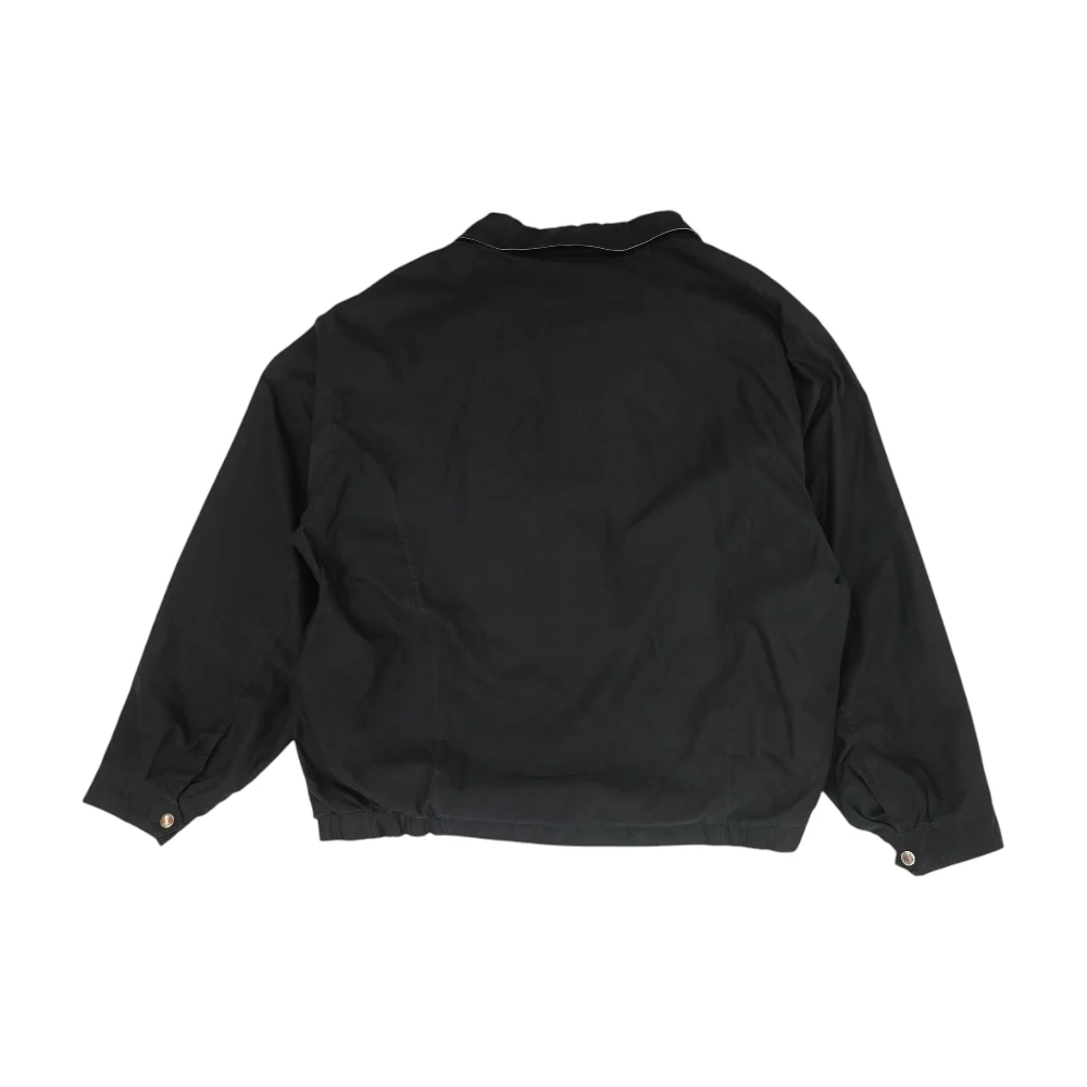 Black Solid Jacket - Image 2