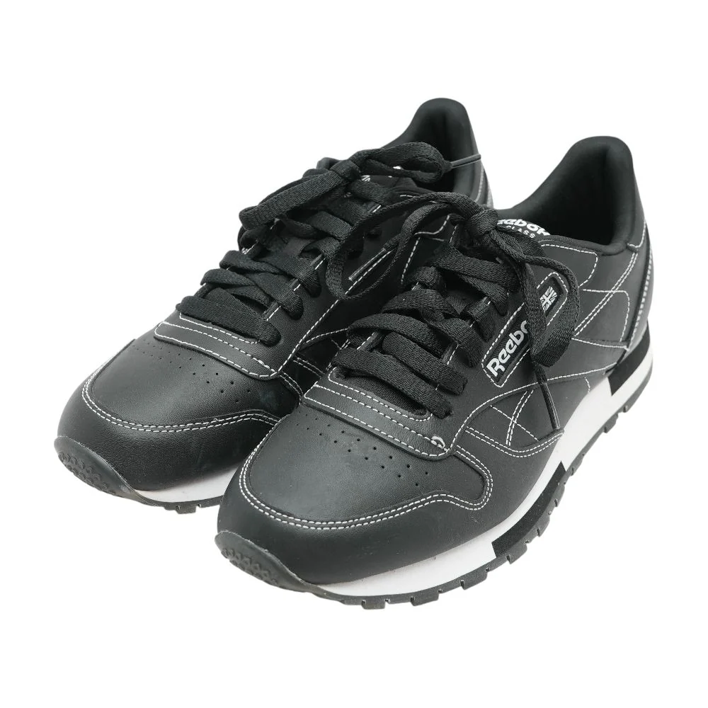 Classic Leather Low-Top Athletic Shoes