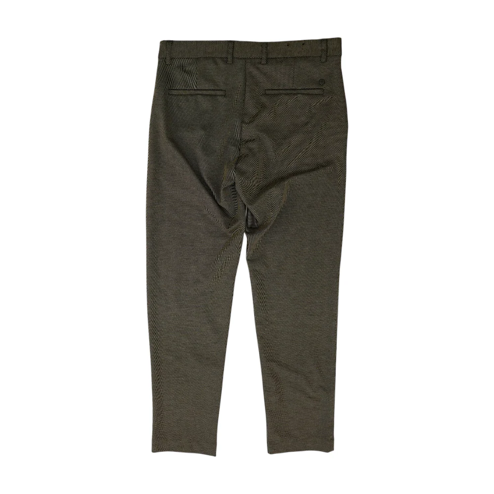 Brown Striped Regular Pants - Image 2